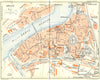PROVENCE. Arles 1926 old vintage map plan chart