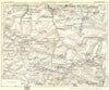 HAUTES-PYRENEES. Cauterets et Gavarnie 1926 old vintage map plan chart
