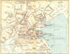 FRENCH ALPS. HAUTE-SAVOIE. Annecy. Alpes Françaises 1926 old vintage map chart
