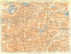 MAURIENNE. Suse Modane Mont-Cenis. Alpes Françaises 1926 old vintage map chart