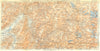 TARENTAISE. Albertville Tignes Val d'Isere. Alpes Françaises 1926 old map