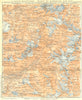 HAUTE-MAURIENNE. SAVOIE. Bonneval-sur-Arc. Alpes Françaises 1926 old map