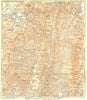 FRENCH ALPS. ISERE-DROME. Massif Du Vercors. Alpes Françaises 1926 old map