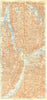 ISERE HAUTE SAVOIE. Grenoble Annecy Chambery. Alpes Françaises 1926 old map