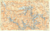 ISERE-HAUTES ALPES. Massif de Meije du Pelvoux. Alpes Françaises 1926 old map