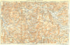 HAUTES-ALPES. Diois Trieves Devoluy Gap. Alpes Françaises 1926 old vintage map