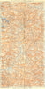 FRENCH ALPS ALPES. 05 04 Lautaret - Barcelonnette. Alpes Françaises 1926 map