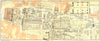 ROME. Foro Romano 1925 old vintage map plan chart