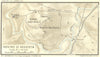 ITALY. Rovine Di Segesta 1925 old vintage map plan chart