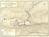 ITALY. Siracusa Castello Eurialo All Epipoli 1925 old vintage map plan chart