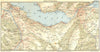 SWITZERLAND. Spiez-Interlaken 1923 old antique vintage map plan chart