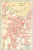ITALY. Como 1923 old antique vintage map plan chart