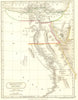 EGYPT. Aegyptus Antiqua 1847 old antique vintage map plan chart