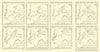 Southern limits of Arctic drift ice 1938-1942. RGS 1946 old vintage map chart