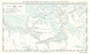 North West Passage. Explorers' routes. Parry &c. RGS/Cyriax & Wordie 1945 map