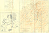 BORNEO. Wartime Explorations in central 1949 old vintage map plan chart