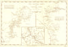 PERU. East Andes of Central 1945, V Harrison 1947 old vintage map plan chart