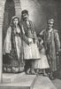 TURKEY. Wealthy Arnauts c1885 old antique vintage print picture