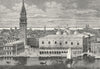 VENICE. Venice c1885 old antique vintage print picture