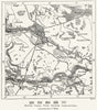 ITALY. Lakes & canals of Mantua, sketch map c1885 old antique plan chart