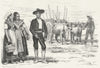 SPAIN. Peasants of Toledo, Castile c1885 old antique vintage print picture