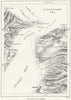 ITALY. Strait of Messina, sketch map c1885 old antique vintage plan chart