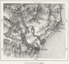 ITALY. Lava stream of Catania, sketch map c1885 old antique plan chart