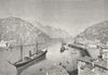 SPAIN. Los Pasajes c1885 old antique vintage print picture