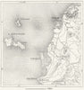 ITALY. Trapani & Marsala, sketch map c1885 old antique vintage plan chart
