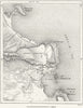 ITALY. Syracuse, sketch map c1885 old antique vintage plan chart