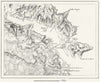 SPAIN. Port Mahon, sketch map c1885 old antique vintage plan chart