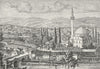 MOLDOVA. Tirnova c1885 antique vintage print picture