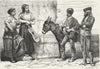 SPAIN. Peasants of Cordoba, Andalusia c1885 old antique vintage print picture