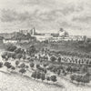 PORTUGAL. Monastery of Knights Christ at Thomar c1885 old antique print