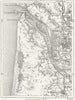FRANCE. Estuary of Gironde, sketch map c1885 old antique plan chart