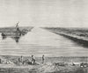 FRANCE. Canal of St Louis c1885 old antique vintage print picture