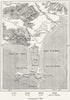 FRANCE. Hyeres, sketch map c1885 old antique vintage plan chart