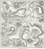 FRANCE. Le Puy, sketch map c1885 old antique vintage plan chart