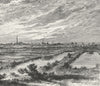 CHARENTE-MARITIME. Ars-en-re c1885 old antique vintage print picture