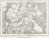 FRANCE. Bill of Allier, sketch map c1885 old antique vintage plan chart