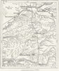 FRANCE. Sologne, sketch map c1885 old antique vintage plan chart