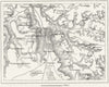 FRANCE. Area of Langres, sketch map c1885 old antique vintage plan chart