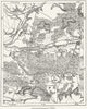 FRANCE. Chantilly, sketch map c1885 old antique vintage plan chart