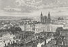 FRANCE. Nancy c1885 old antique vintage print picture