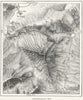 SWITZERLAND. Catogne, sketch map c1885 old antique vintage plan chart