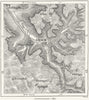 GERMANY. Urach & Hohen-sketch map c1885 old antique vintage plan chart