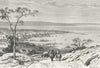 ITALY. Trieste c1885 old antique vintage print picture