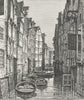 GERMANY. A Fleet in Hamburg c1885 old antique vintage print picture