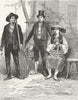 GERMANY. Vierlanders c1885 old antique vintage print picture