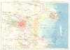 IRELAND. Dublin Bay c1885 old antique vintage map plan chart